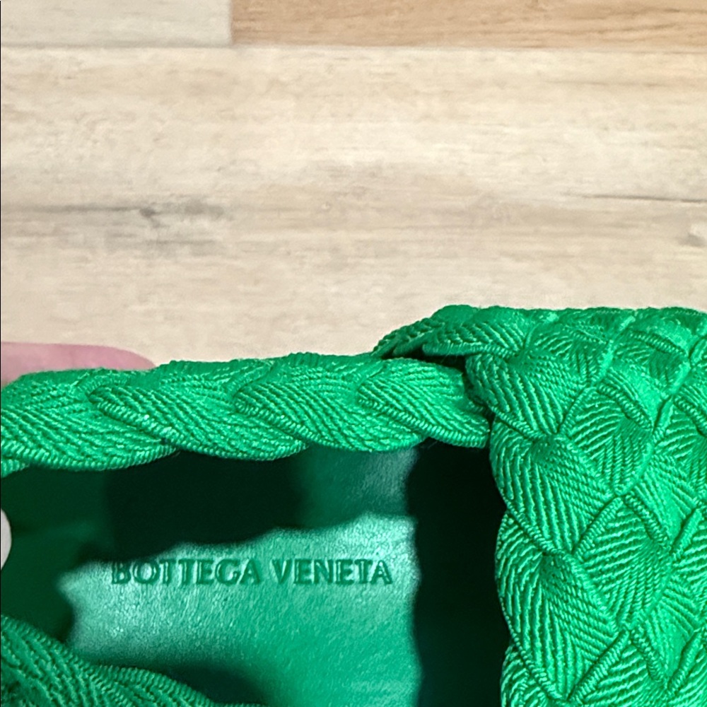 Bottega Veneta Green Intrecciato Quilted Slip-On Loafers - Picture 4 of 13
